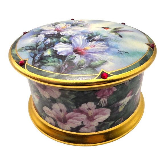 Violet-Crowned Hummingbird Music Box Lena Liu Ardleigh-Elliott Vivaldi's Spring - Picture 12 of 14